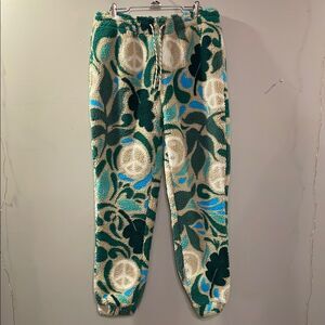 Parks Project Green and Blue Patterned Joggers